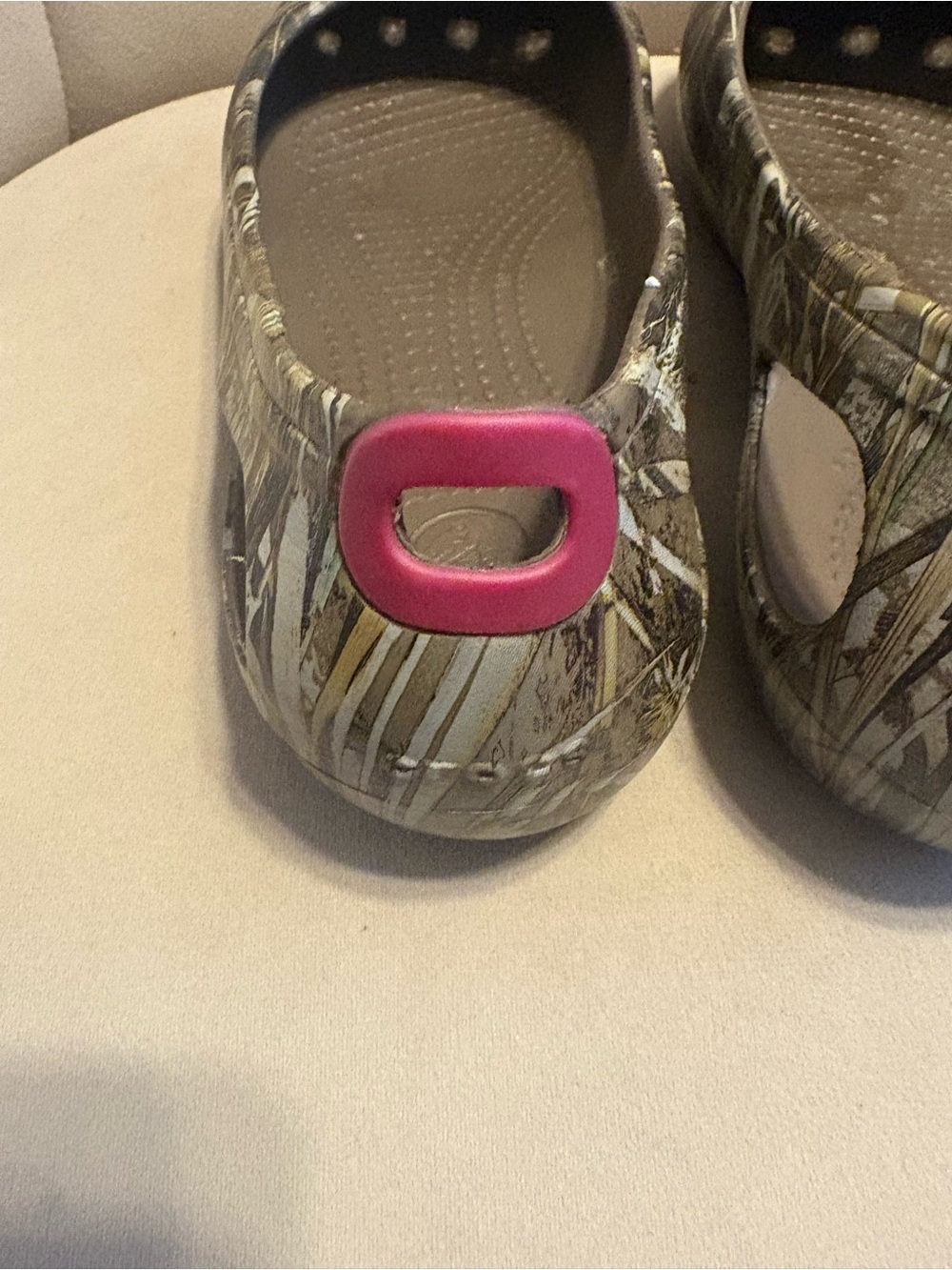 CROCS Women's Camo Slip-On Ballet Flats - Brown & Tan - Picture 4 of 5